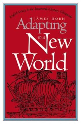Horn |  Adapting to a New World | eBook | Sack Fachmedien