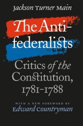 Main |  The Antifederalists | eBook | Sack Fachmedien