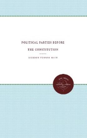 Main |  Political Parties before the Constitution | eBook | Sack Fachmedien