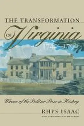 Isaac |  The Transformation of Virginia, 1740-1790 | Buch |  Sack Fachmedien