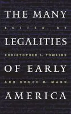 Tomlins / Mann |  The Many Legalities of Early America | Buch |  Sack Fachmedien