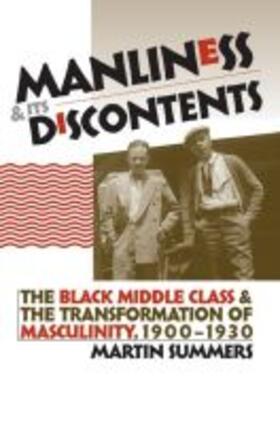Summers |  Manliness and Its Discontents | Buch |  Sack Fachmedien