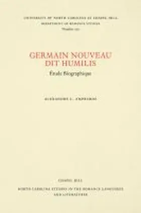 Amprimoz |  Germain Nouveau dit Humilis | Buch |  Sack Fachmedien