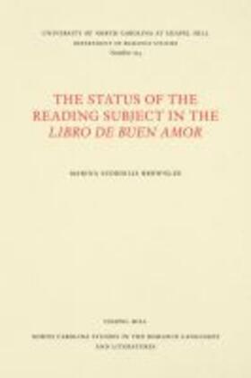 Brownlee |  The Status of the Reading Subject in the Libro de Buen Amor | Buch |  Sack Fachmedien