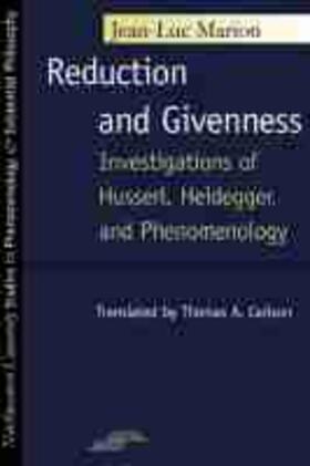 Reduction and Givenness | Buch | 978-0-8101-1216-2 | sack.de