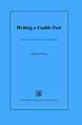  Writing a Usable Past | Buch |  Sack Fachmedien