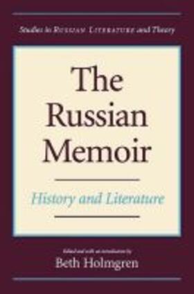  The Russian Memoir | Buch |  Sack Fachmedien