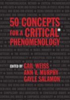 Weiss |  50 Concepts for a Critical Phenomenology | Buch |  Sack Fachmedien