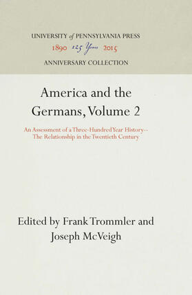 Trommler / McVeigh |  America and the Germans, Volume 2 | Buch |  Sack Fachmedien