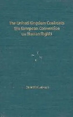 Jackson |  The United Kingdom Confronts the European Convention on Human Rights | Buch |  Sack Fachmedien