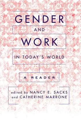 Sacks / Marrone |  Gender And Work In Today's World | Buch |  Sack Fachmedien