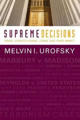 Urofsky |  Supreme Decisions, Combined Volume | Buch |  Sack Fachmedien