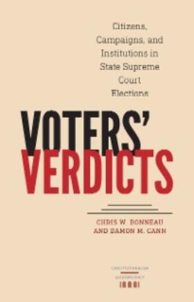 Bonneau / Cann |  Voters’ Verdicts | eBook | Sack Fachmedien