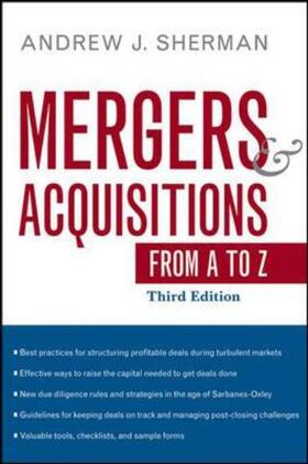 Sherman |  Mergers and Acquisitions from A to Z | Buch |  Sack Fachmedien