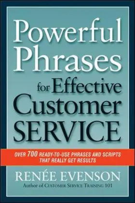 Evenson |  Powerful Phrases for Effective Customer Service | Buch |  Sack Fachmedien