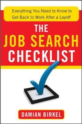 Birkel |  The Job Search Checklist | Buch |  Sack Fachmedien