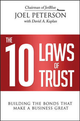 Peterson |  The 10 Laws of Trust: Building the Bonds That Make a Business Great | Buch |  Sack Fachmedien