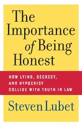 Lubet | The Importance of Being Honest | E-Book | sack.de