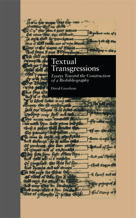 Greetham |  Textual Transgressions | Buch |  Sack Fachmedien