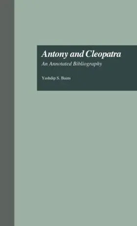 Bains |  Antony and Cleopatra | Buch |  Sack Fachmedien