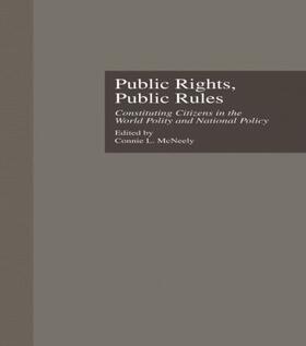 McNeely |  Public Rights, Public Rules | Buch |  Sack Fachmedien