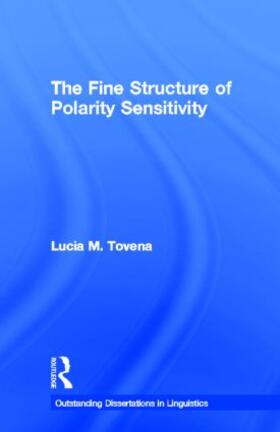 Tovena |  The Fine Structure of Polarity Sensitivity | Buch |  Sack Fachmedien