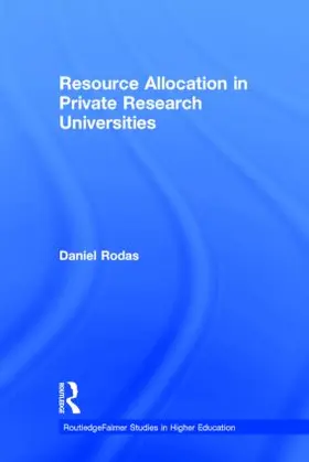 Rodas |  Resource Allocation in Private Research Universities | Buch |  Sack Fachmedien