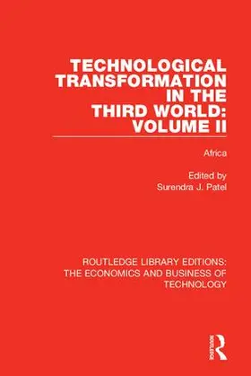 Patel |  Technological Transformation in the Third World | Buch |  Sack Fachmedien