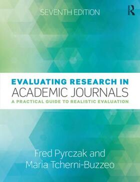 Pyrczak / Tcherni-Buzzeo |  Evaluating Research in Academic Journals | Buch |  Sack Fachmedien