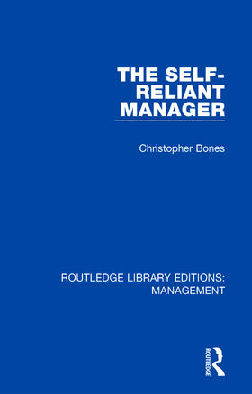 Bones |  The Self-Reliant Manager | Buch |  Sack Fachmedien