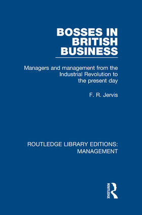 Jervis |  Bosses in British Business | Buch |  Sack Fachmedien