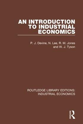 Devine / Lee / Jones |  An Introduction to Industrial Economics | Buch |  Sack Fachmedien