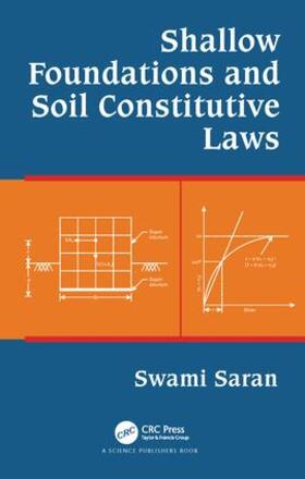 Saran |  Shallow Foundations and Soil Constitutive Laws | Buch |  Sack Fachmedien