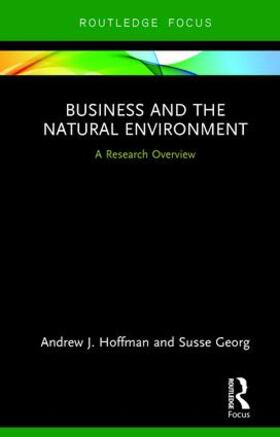 Hoffman / Georg |  Business and the Natural Environment | Buch |  Sack Fachmedien