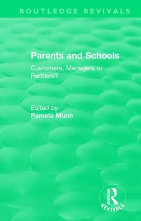 Munn |  Parents and Schools (1993) | Buch |  Sack Fachmedien