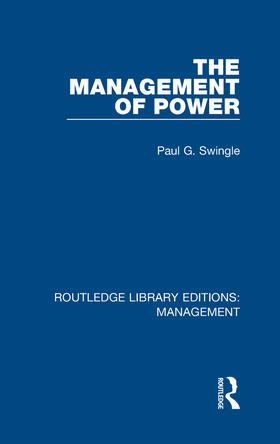Swingle |  The Management of Power | Buch |  Sack Fachmedien