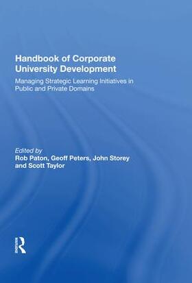 Peters |  Handbook of Corporate University Development | Buch |  Sack Fachmedien