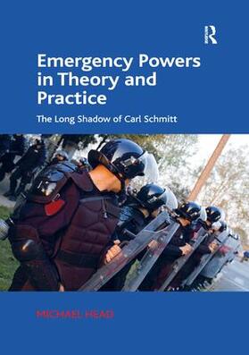 Head |  Emergency Powers in Theory and Practice | Buch |  Sack Fachmedien