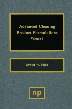 Flick |  Advanced Cleaning Product Formulations, Vol. 3 | eBook | Sack Fachmedien