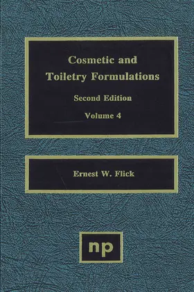 Flick |  Cosmetic and Toiletry Formulations, Vol. 4 | eBook | Sack Fachmedien