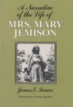 Seaver |  A Narrative of the Life of Mrs. Mary Jemison | Buch |  Sack Fachmedien