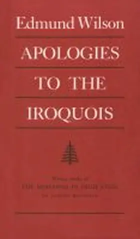 Wilson |  Apologies to the Iroquois | Buch |  Sack Fachmedien