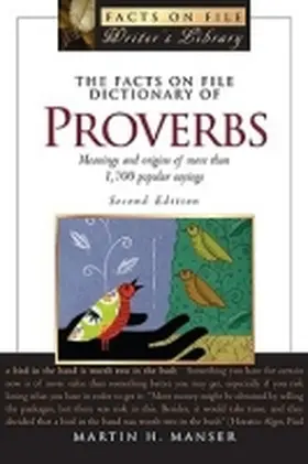 Manser |  The Facts on File Dictionary of Proverbs | Buch |  Sack Fachmedien