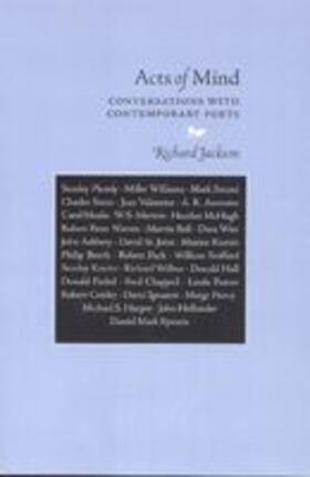 Jackson |  Acts of Mind: Conversations with Contemporary Poets | Buch |  Sack Fachmedien