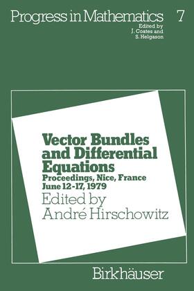 Hirschowitz |  Vector Bundles and Differential Equations | Buch |  Sack Fachmedien