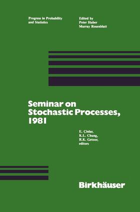 CINLAR / CHUNG / GETOOR |  Seminar on Stochastic Processes, 1981 | Buch |  Sack Fachmedien