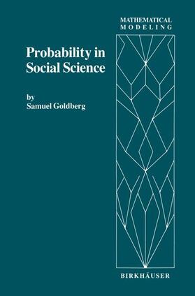 Goldberg |  Probability in Social Science | Buch |  Sack Fachmedien