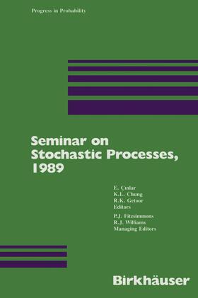 Cinlar |  Seminar on Stochastic Processes, 1989 | Buch |  Sack Fachmedien