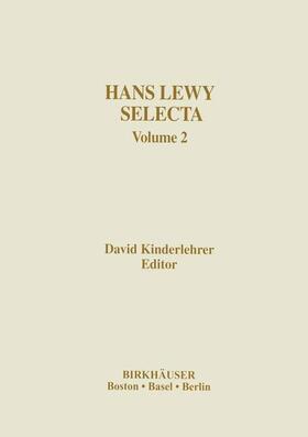 Kinderlehrer |  Hans Lewy Selecta | Buch |  Sack Fachmedien