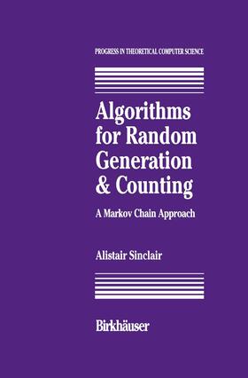 Sinclair |  Algorithms for Random Generation and Counting: A Markov Chain Approach | Buch |  Sack Fachmedien